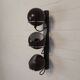 Gepo wall lamp with 3 globes, 1960s