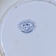 Shallow dish 19th century ironstone Sarreguemines Flore collection