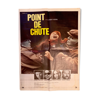 "Fall Point" poster with Johnny Hallyday