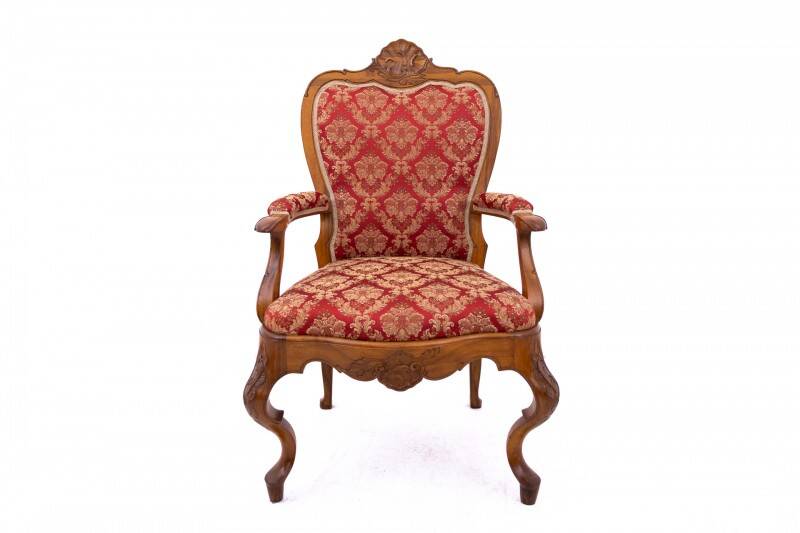 Antique armchair, France, circa 1880. After renovation.