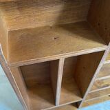 Mid-century wooden wall shelf