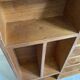 Mid-century wooden wall shelf