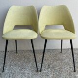 Pair of Achille Decomère chairs