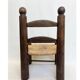 Brutalist chair by Charles Dudouyt