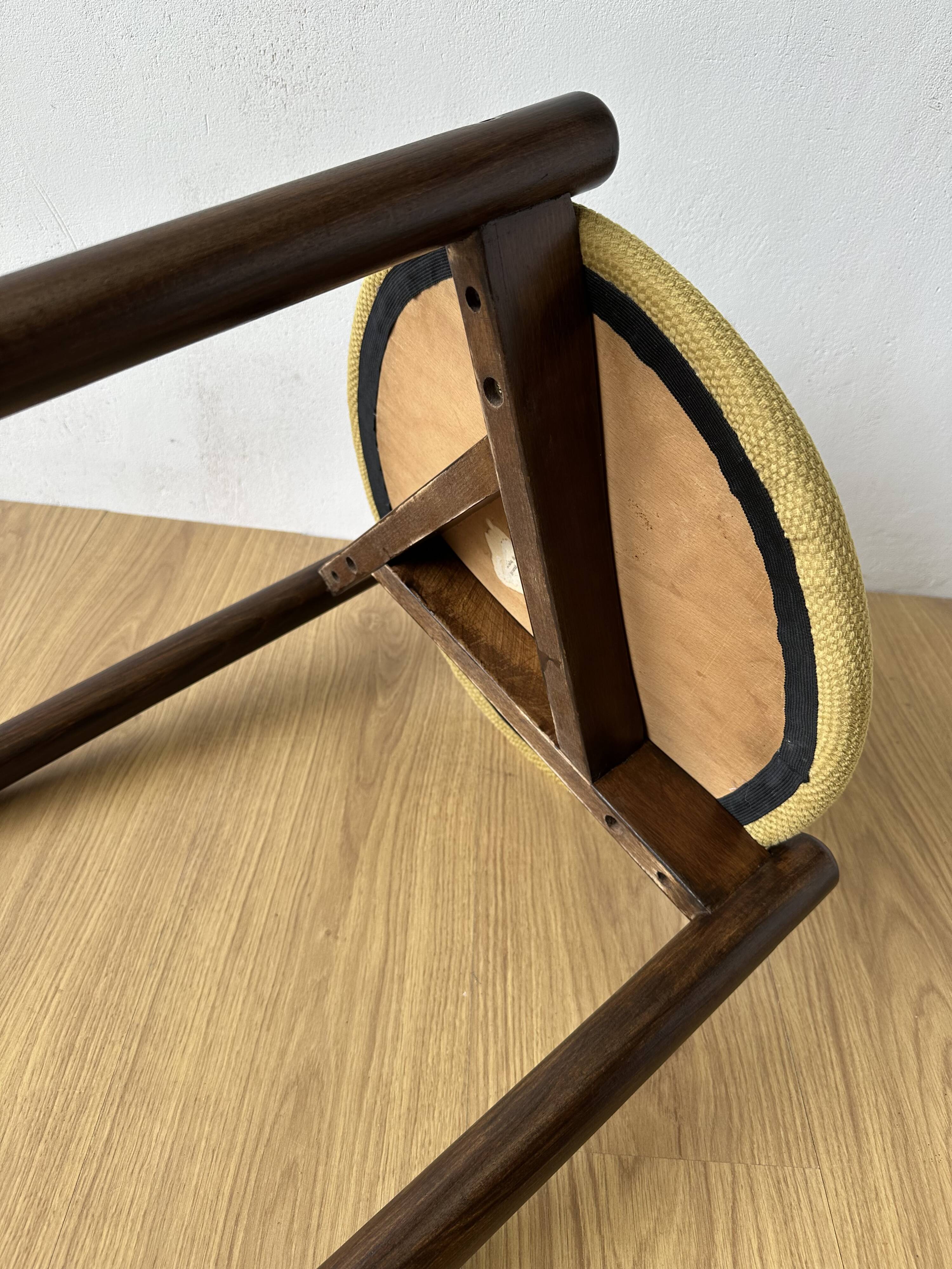 Modernist stool from the 1970s