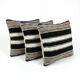 Set of 3 vintage kilim cushion covers 41x41 cm