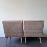 Set of 2 model 141 lounge chairs by Joseph Andre Motte by Artifort, The Netherlands 1955