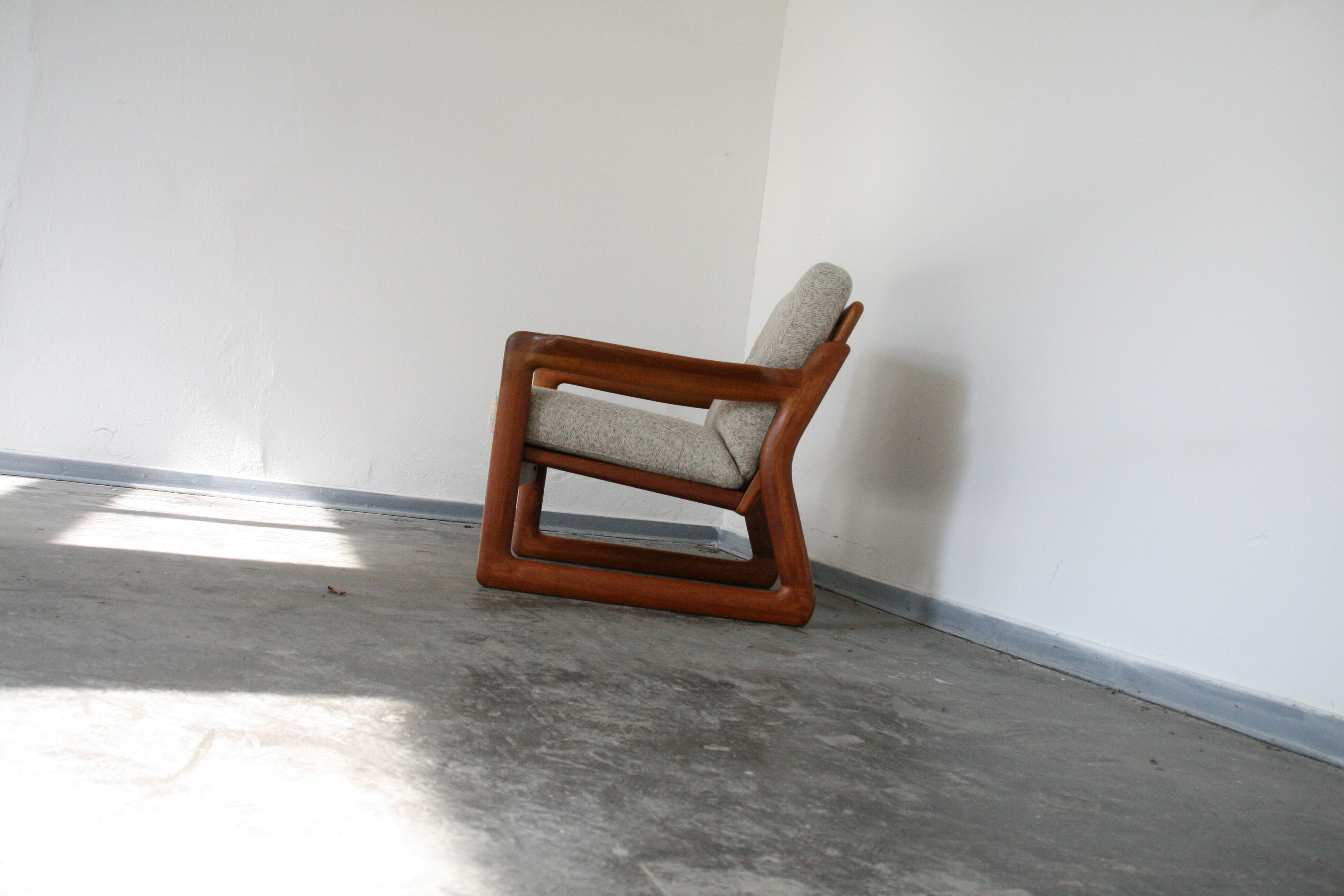 Chaise vintage en teck de Komfort Danemark