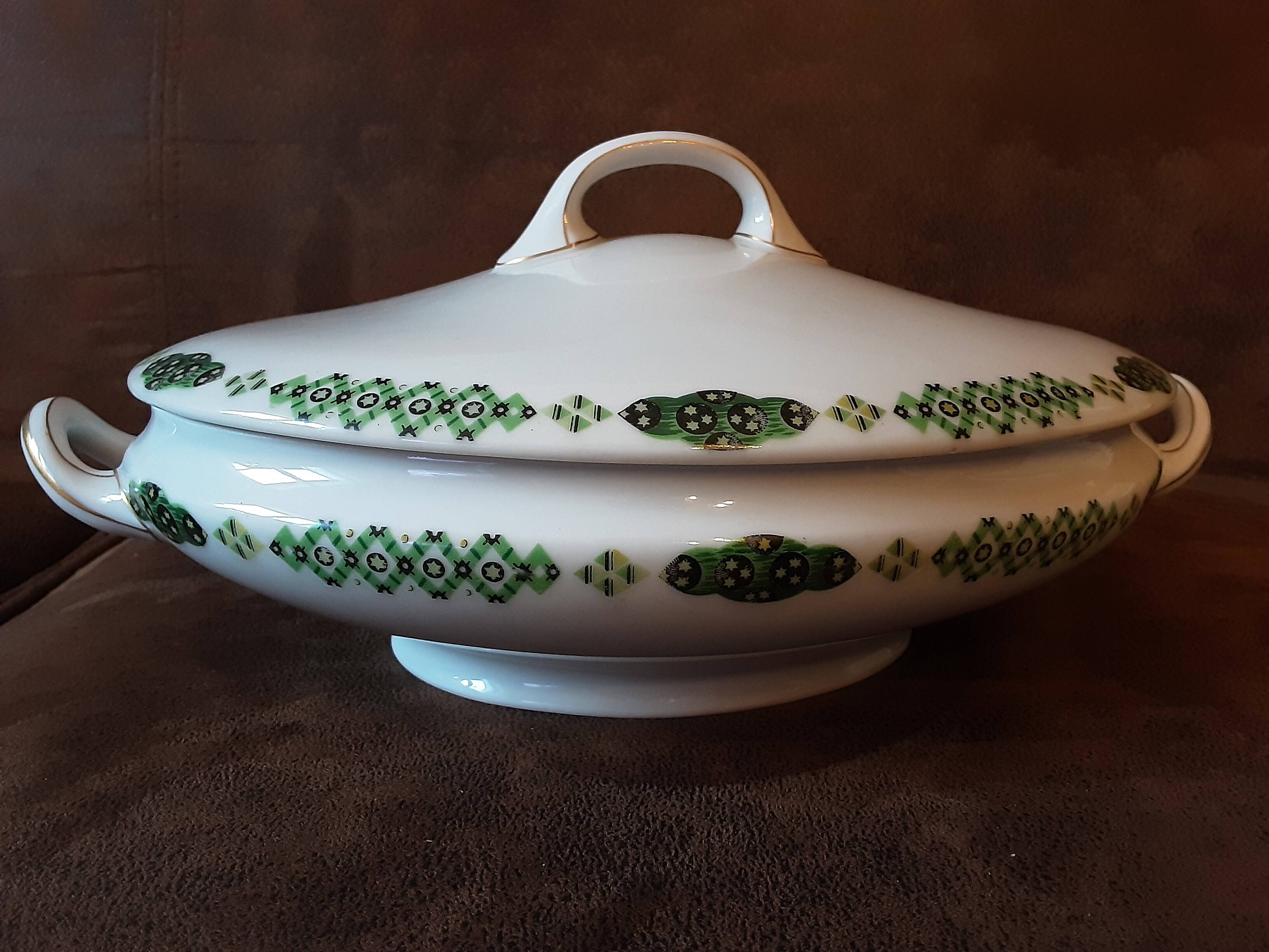 Limoges Porcelain Soup Tureen