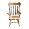 Vintage rocking chair in solid wood