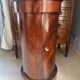 Somno Epoque Empire - Beautiful flamed mahogany - Original grey Sainte-Anne marble