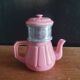 petite cafetière céramique rose