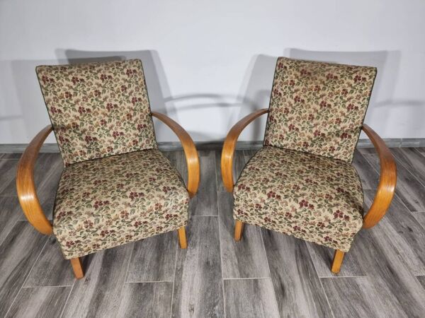 Fauteuils Art Déco par Jindrich Halabala