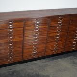 Vintage dutch mahogany jewelers / watchmakers cabinet, circa 1930