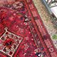 Ancient Persian Shiraz Rug 200x140 Wool Handmade Vintage Boho Chic Iran