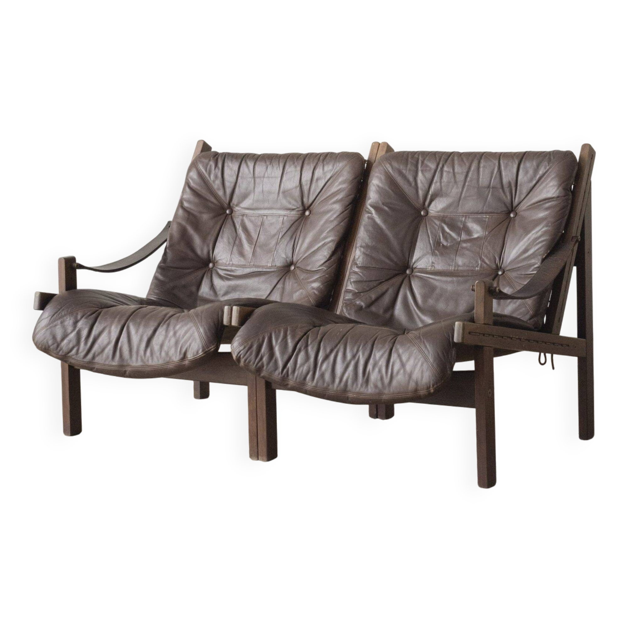 Paire de fauteuils conçus par Torbjørn Afdal en 1962