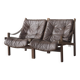 Paire de fauteuils conçus par Torbjørn Afdal en 1962