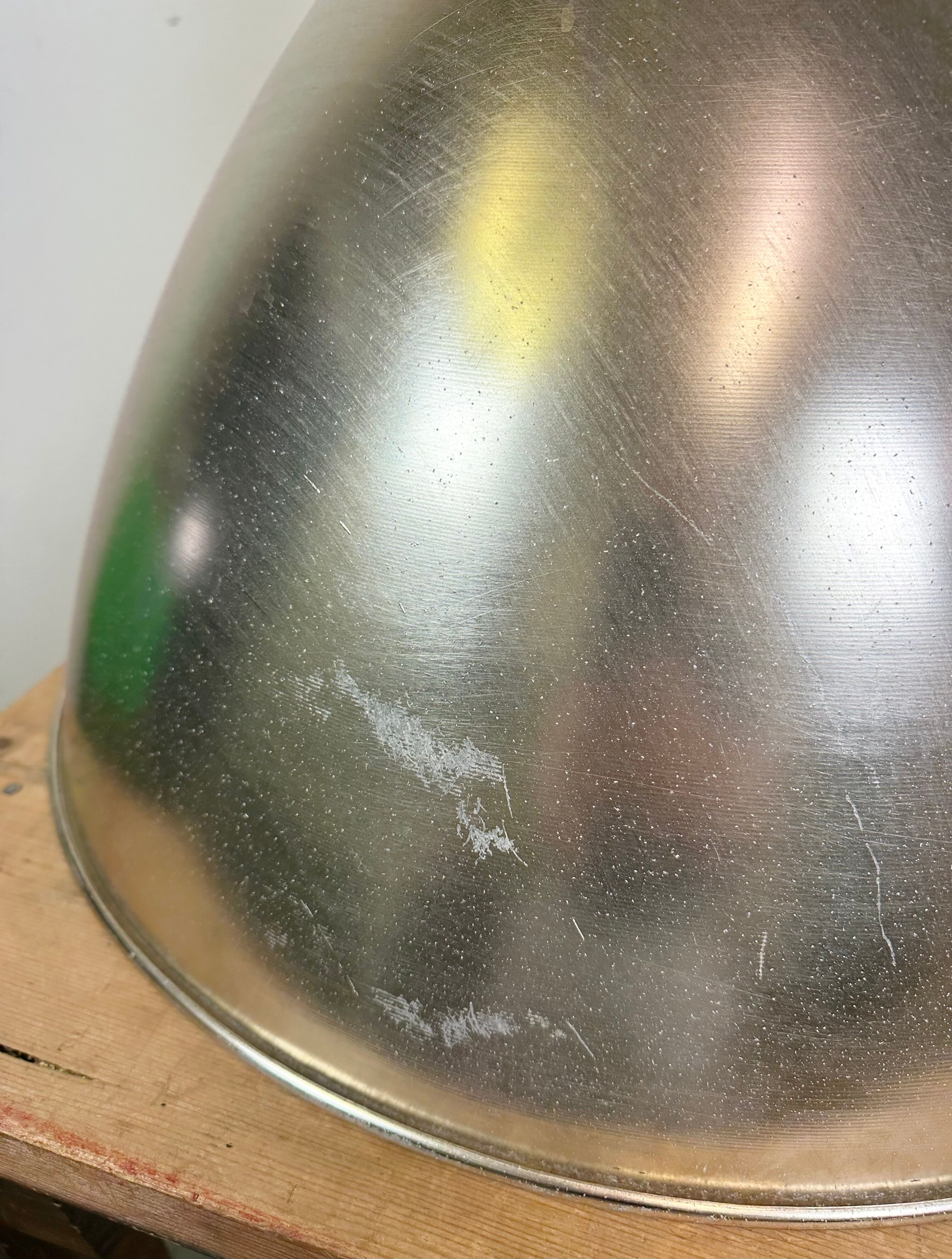 Large Industrial Aluminium Pendant Light from Elektrosvit, 1960s