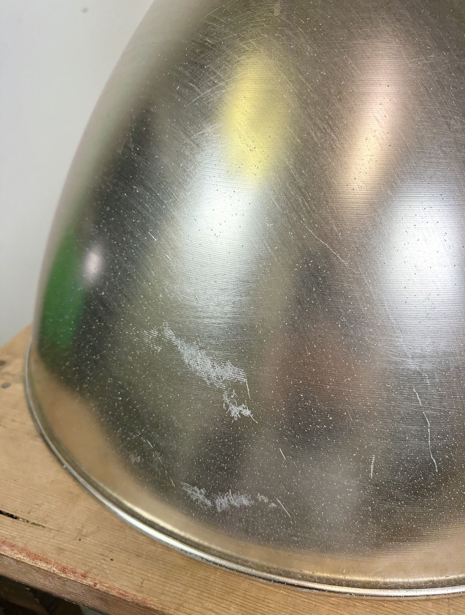 Large Industrial Aluminium Pendant Light from Elektrosvit, 1960s