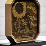 Lampe de Table dorée 23CT Gold par Georges Mathias