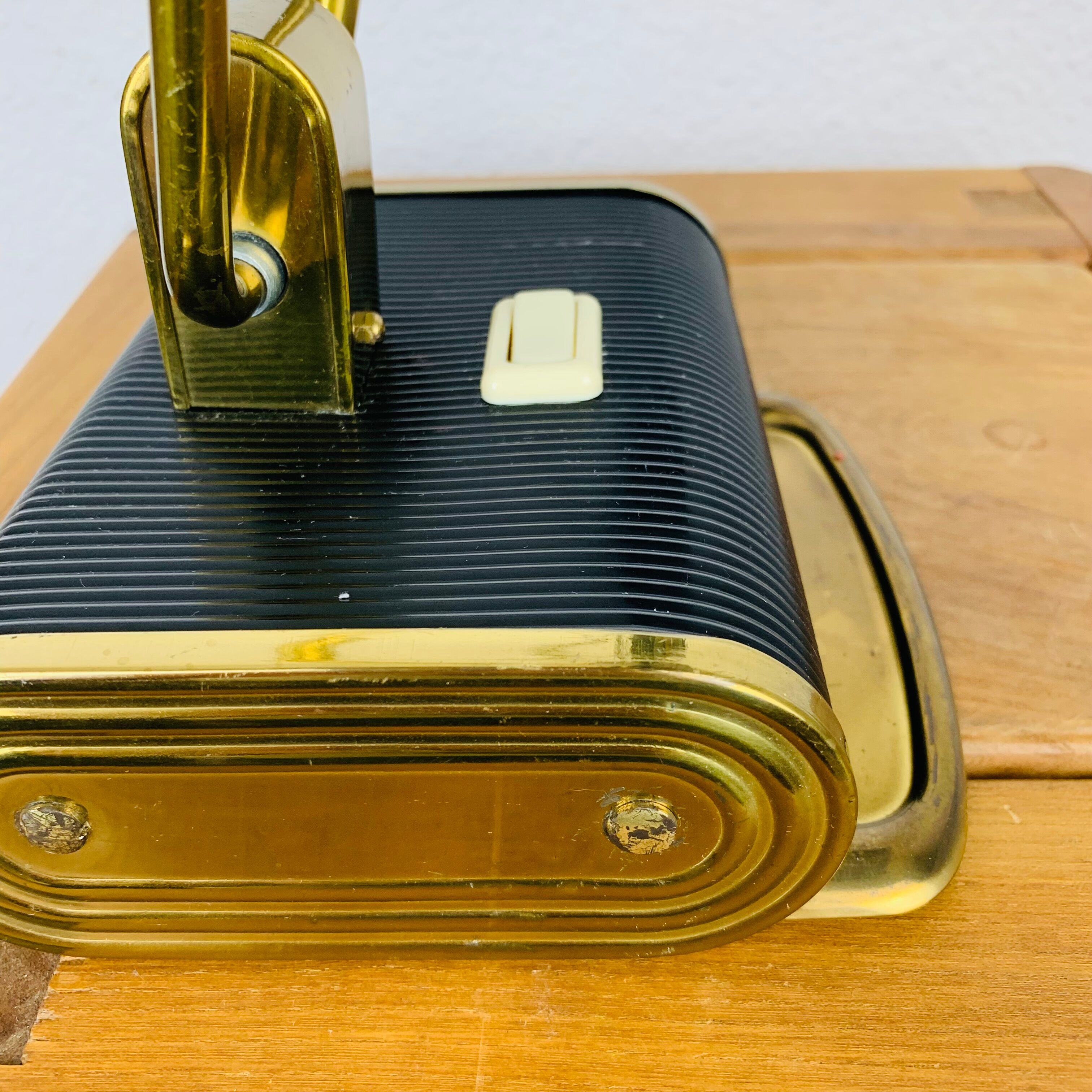 Lampe Jumo N71 noir et doré Jumo