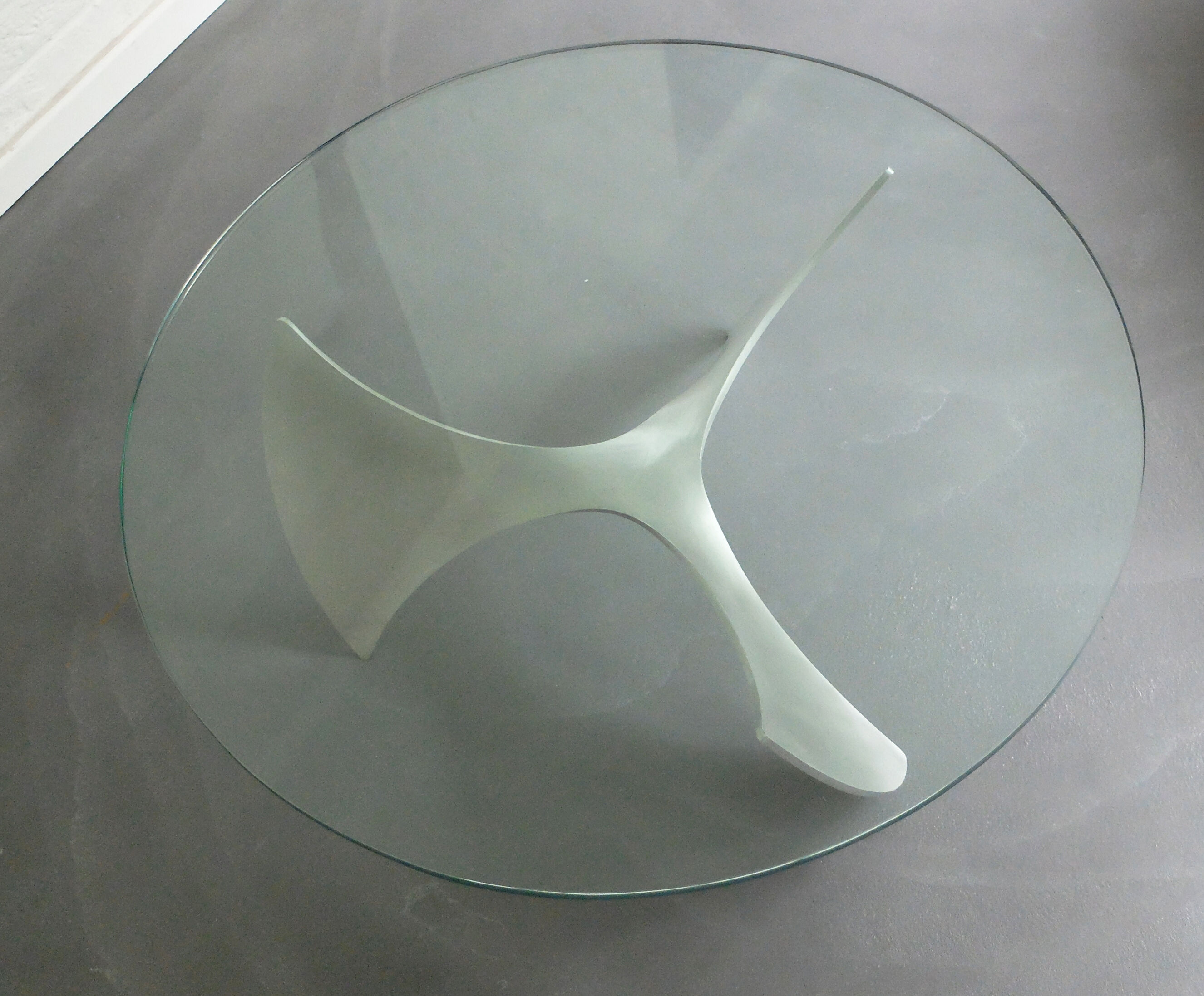 Coffee table propeller/propeller, Knut Hesterberg Ronald Schmitt, 1960s