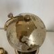 Vintage 1960s world map cigarette holder lighter dispenser - 21 x 11 cm