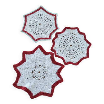 Crochet doily set