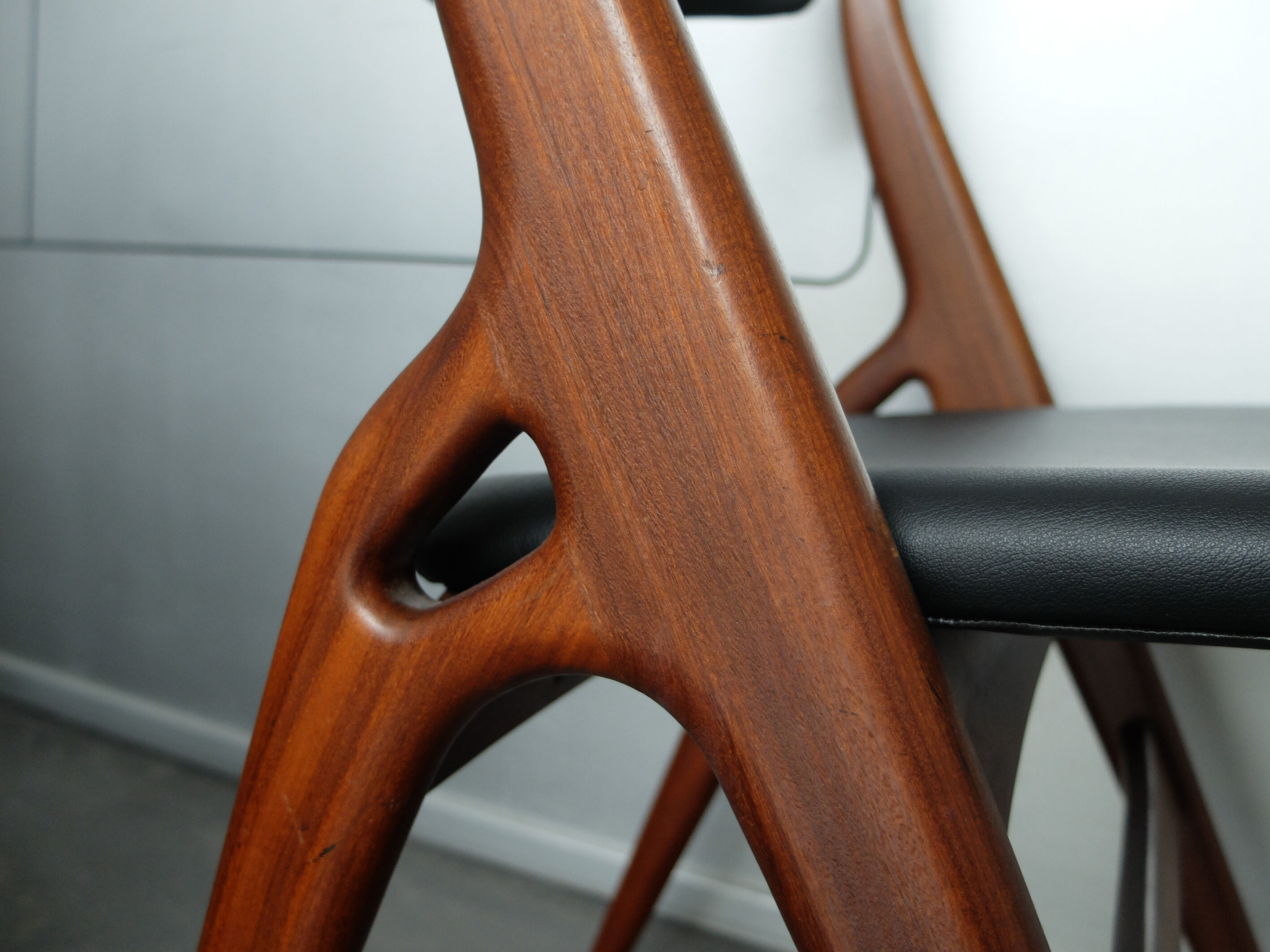 Chaise scandinave teck 1960