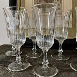 Série de 6 flûtes à champagne