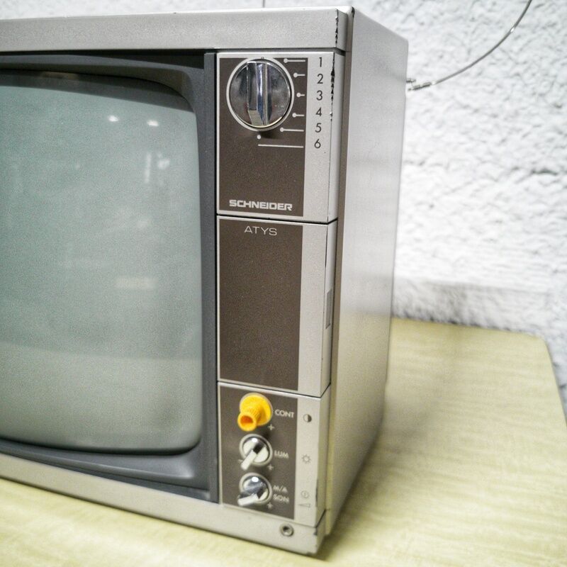 Schneider portable vintage TV