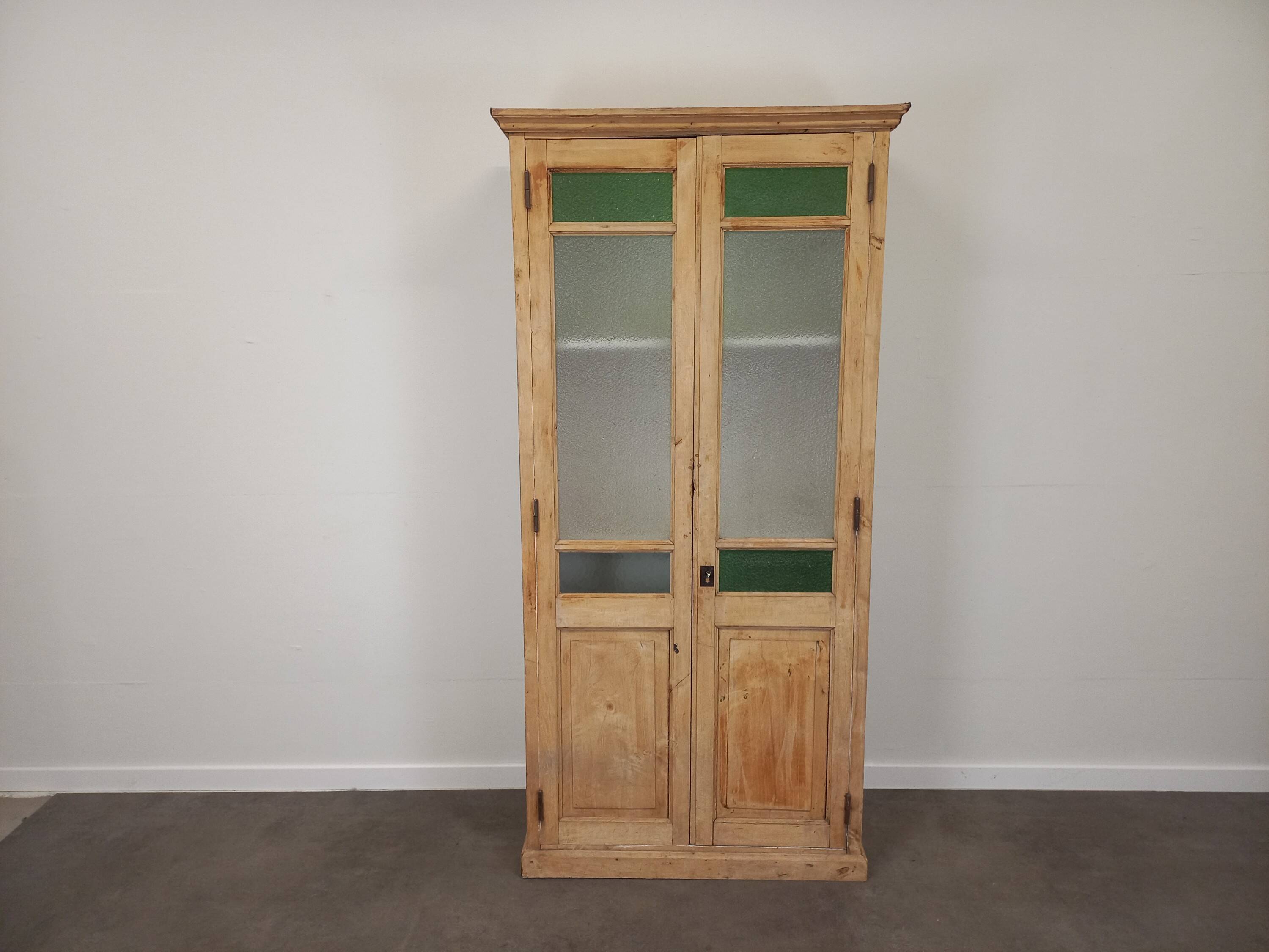 Parisian glass cabinet