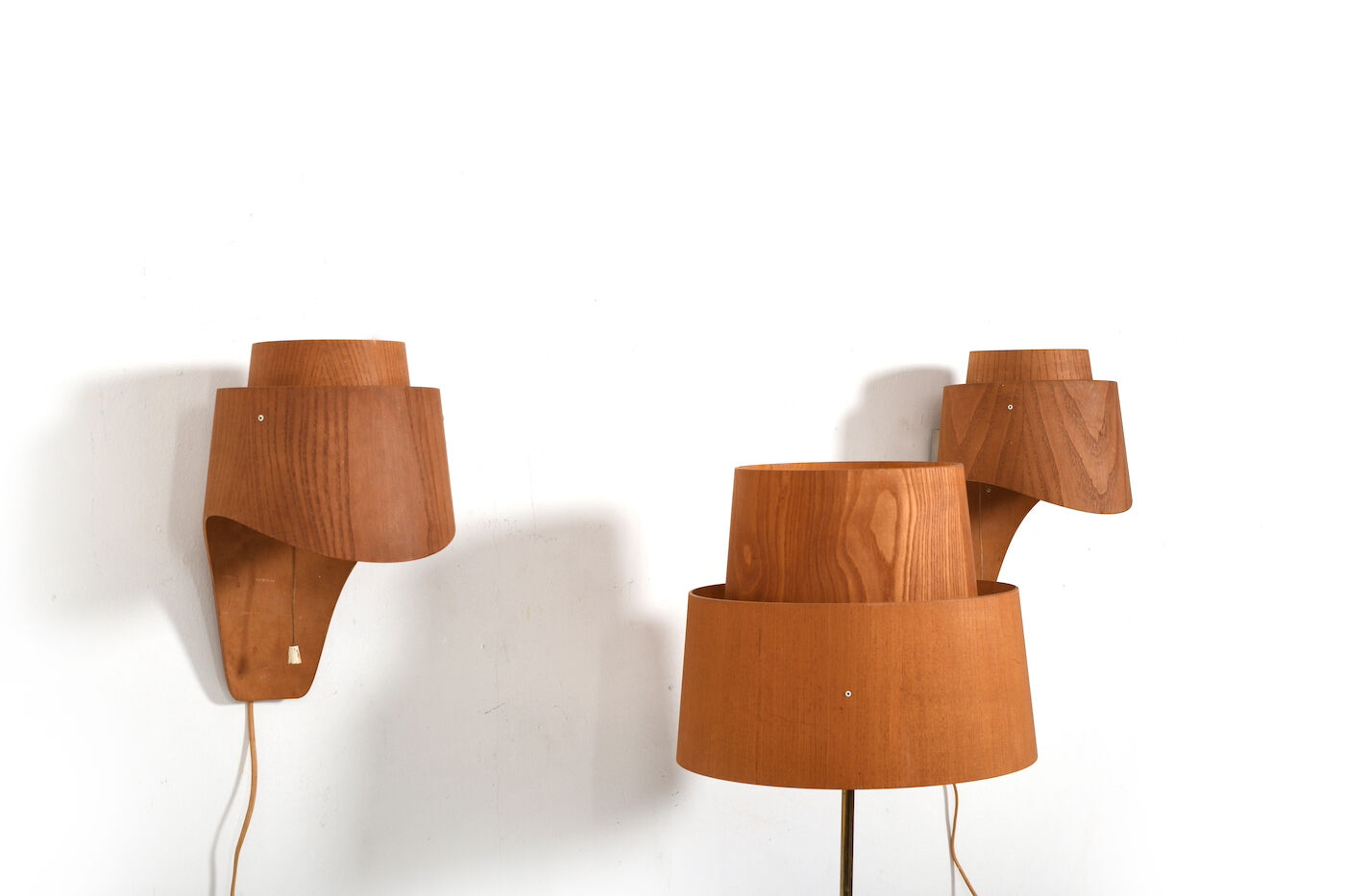 Lampadaire et appliques par Hans Agne Jacobsson Début des années 1960