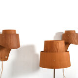 Lampadaire et appliques par Hans Agne Jacobsson Début des années 1960