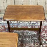 Suite of teak nesting tables from the 70s