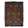 Turkish Kilim Yoruk Vintage 218x283 cm Geometric Multicoloured