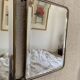 Vintage 1930s Art Deco Brown Lizard Barber Triptych Mirror - 26 x 61 cm