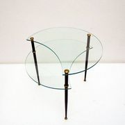 Edoardo Poli asymmetrical coffee table for Vitrex, 196