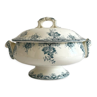 Iron earth tureen Primrose, Saint Amand and Hamage