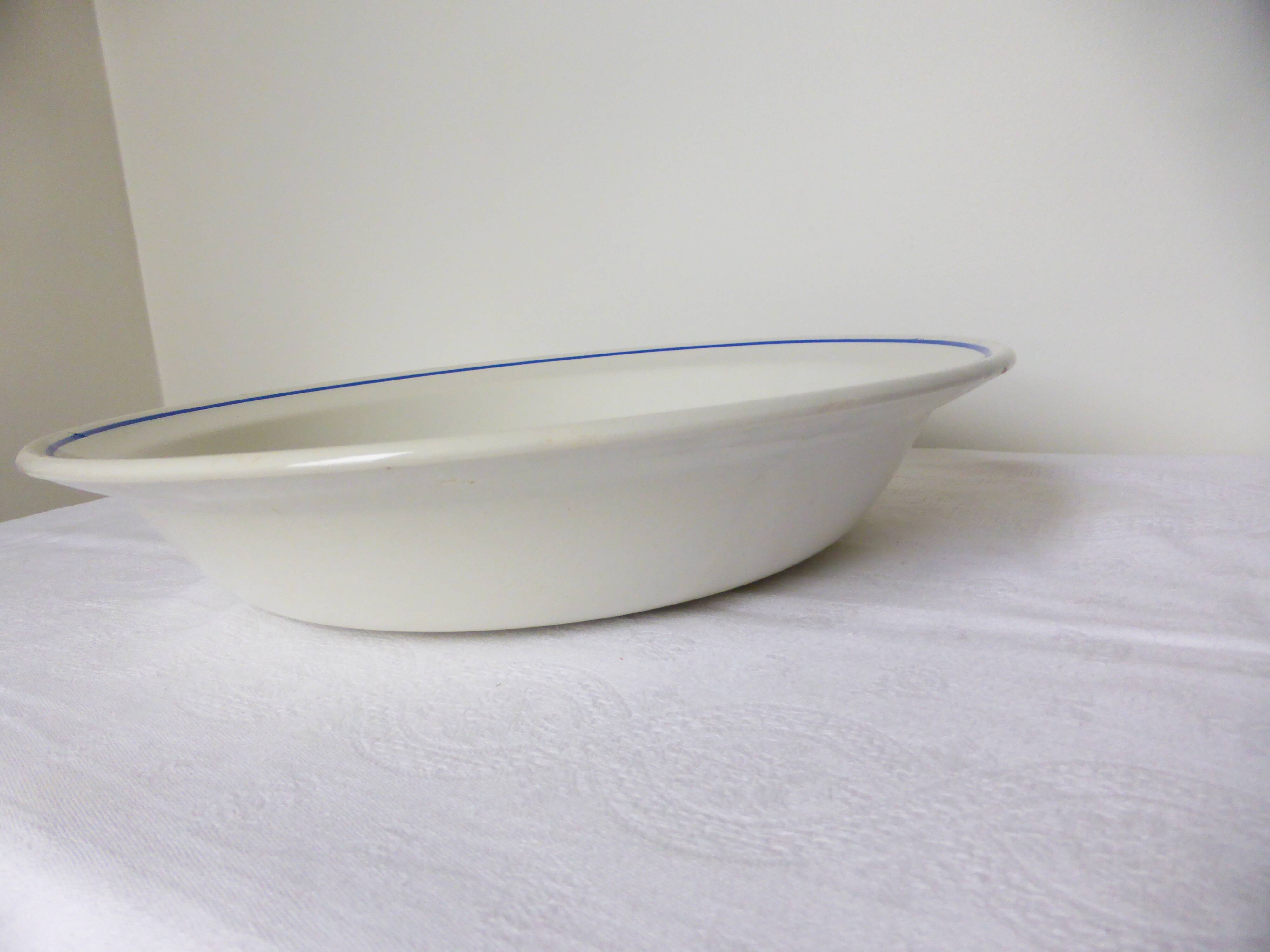 Plat de service rond et creux Badonviller 210396