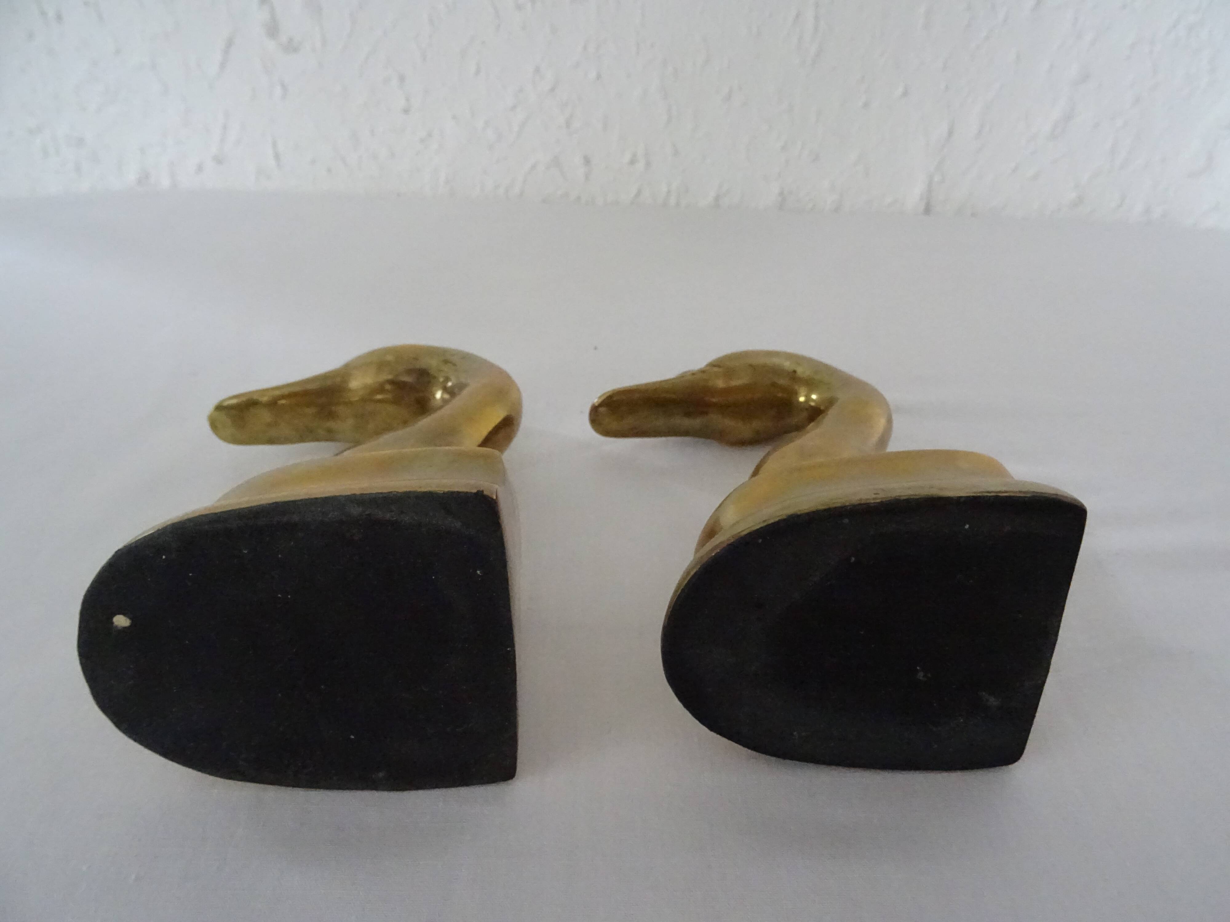 2 greenhouse animal books brass bronze duck