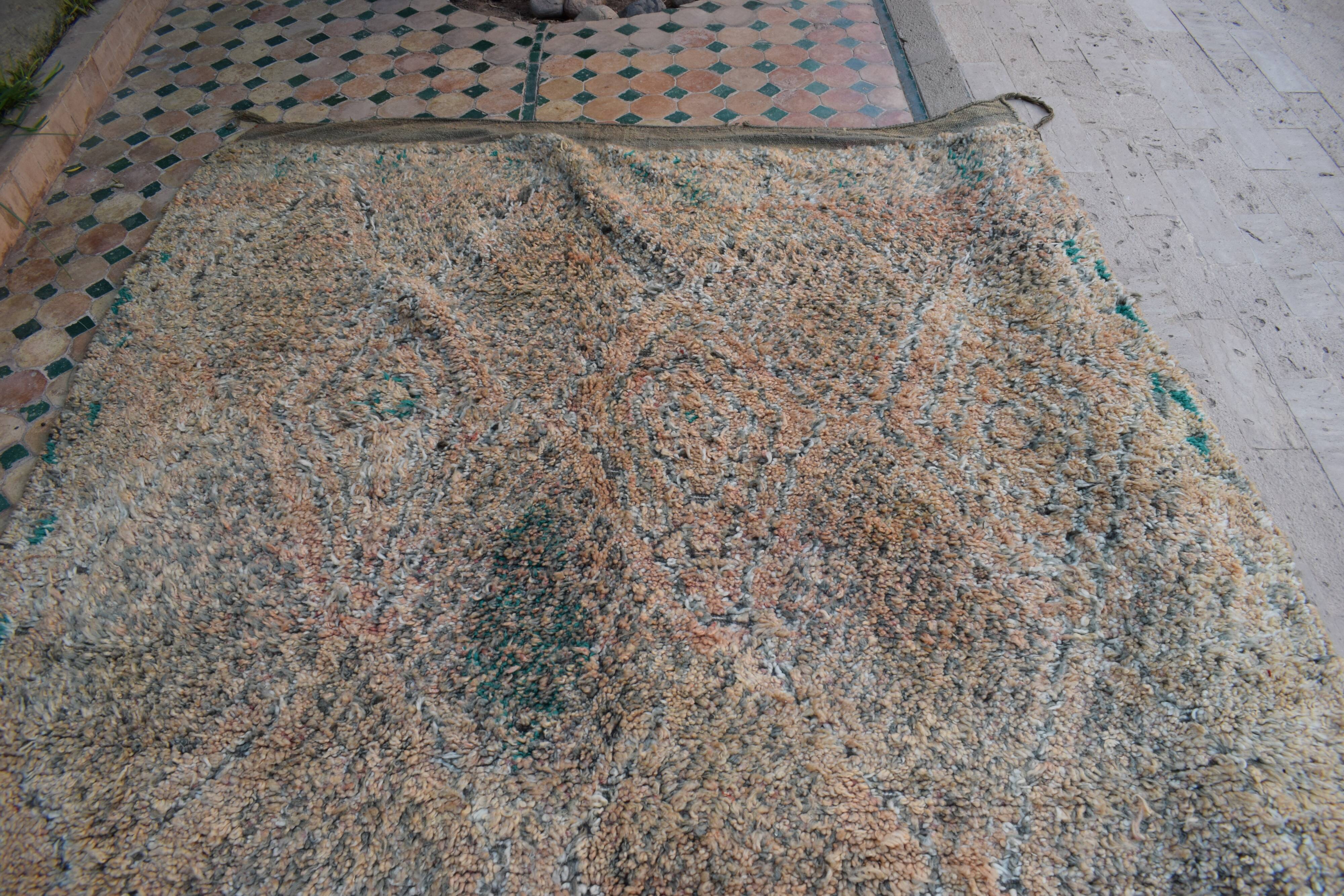 Vintage Moroccan Berber rug
