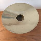 Modernist bronze candlestick circa 1965