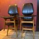 4 Art Deco chairs attributed to Selmersheim Paris, circa 1930.