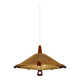 Suspension en sisal et teck par Temde