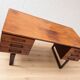 MidCentury Danish Rosewood Desk Torben Valeur & Henning Jensen for Dyrlund