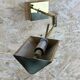 60s 70s wall lamp articulated lamp brass Relco Made in Italy Design