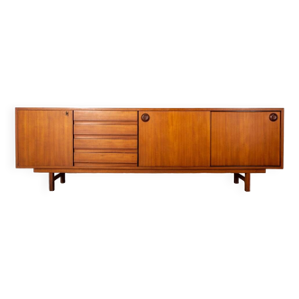 Large vintage buffet from the 60s in teak italian design