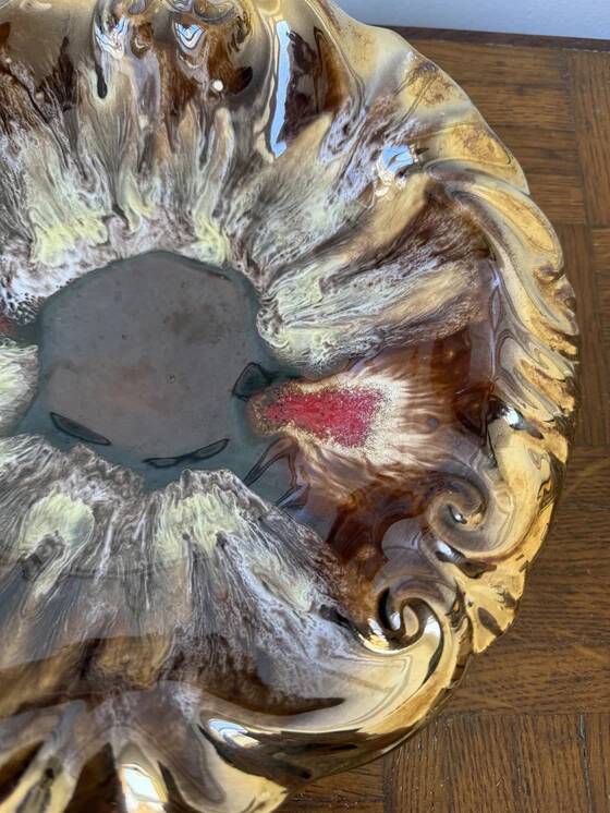 Vallauris style decorative plate