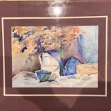 Tableau nature morte XXe